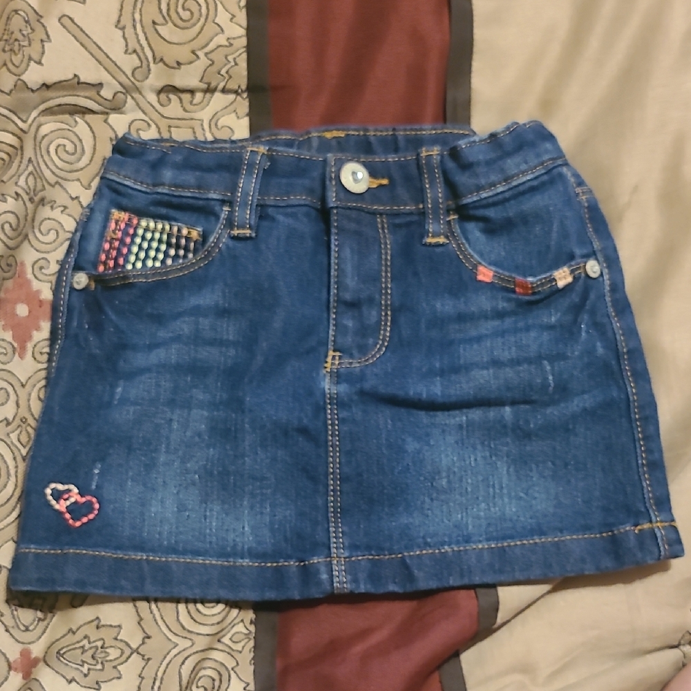 Sonoma Dark Blue Denim with Gold Stitching
